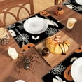 thumbnail image 3 of Boo Spooky Ghost Pumpkin Halloween Placemats Set of 4 Table Mats Table Decorations 12x18 inch, 3 of 5