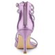 thumbnail image 3 of Sandalias de Tacón de aguja Allegra K con Diamantes de Imitación y Correa de Tobillo morado 36, 3 of 6