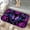 Purple Roses and Butterflies, variant on 1pc Butterflies and Roses Absorbent Non-Slip Bathroom Thickened Flannel Rug Decor,Soft,Quick Drying,Suitable For Indoor/outdoor Use,Bathrooms,Bedrooms,Kitchens,Terrace,Laundry Rooms,16"x24"
