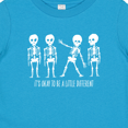 thumbnail image 4 of Inktastic It's Okay to be a Little Different Skeletons Boys or Girls Baby T-Shirt, 4 of 5