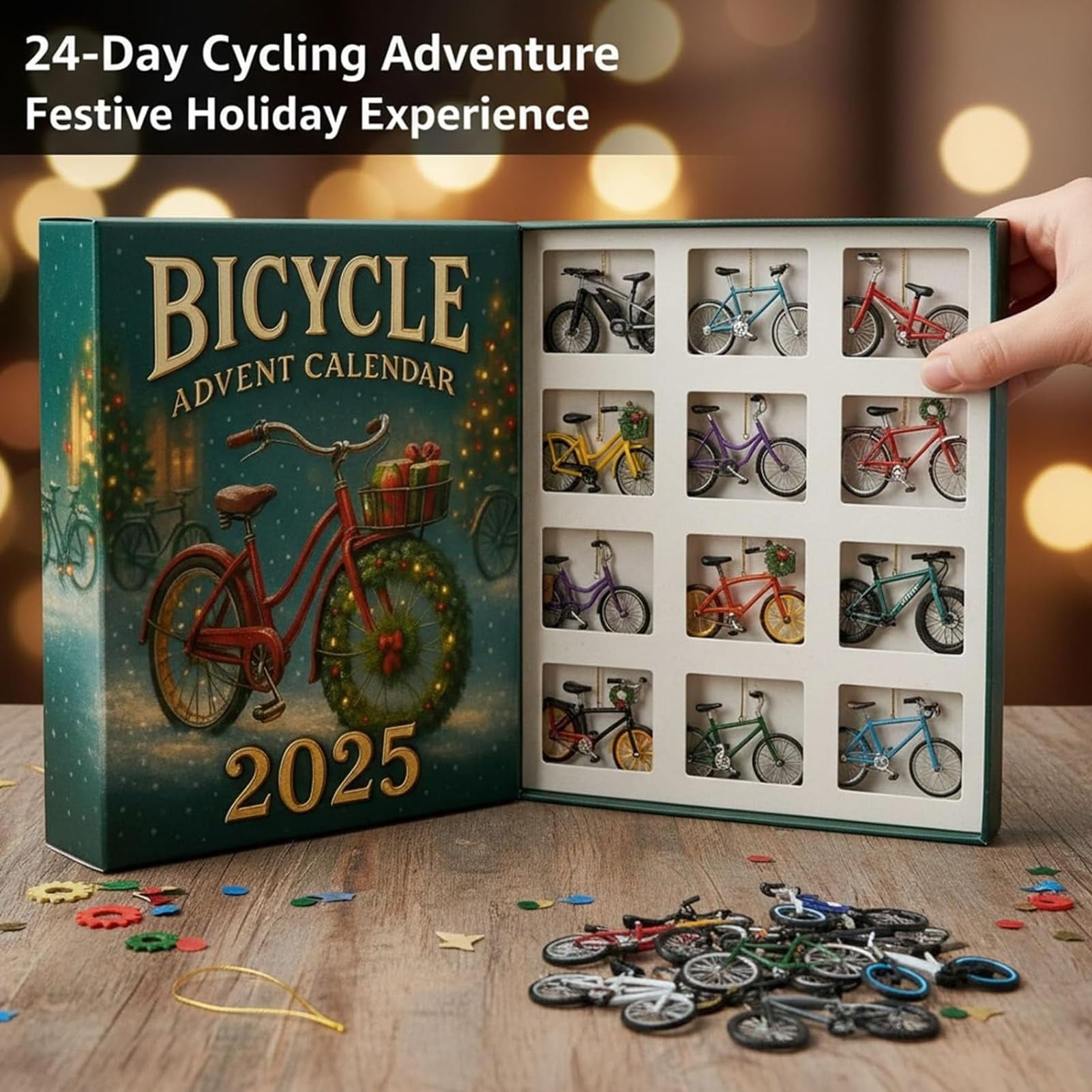Calendrier De L'Avent 2025 Sur Le Thème Du Vélo : 24 Jours De Surprises A Velo Compte A Rebours De Noel Ideal Pour Les Cyclistes Les Passionnes De Velo Et Les Collectionneurs