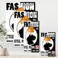 thumbnail image 4 of Designart ' Style Passion Life Fashion Woman V ' Modern Canvas Wall Art Print, 4 of 4