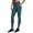 Teal, variant on Avalanche Women's Full Length Brushed Fleece Lined Hiking Legging with Waistband Zipper Pocket