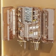 thumbnail image 3 of rygai Jewelry Storage Box Transparent Wall Mounted Earring Ring Necklace Organizer with Multi-shaped Hooks for Home, 3 of 7