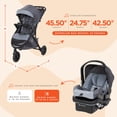 thumbnail image 5 of Baby Trend Tango 3 All-Terrain Travel System (with EZ-Lift™ PLUS), 5 of 8