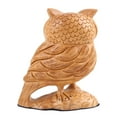 thumbnail image 3 of NOVICA Wood figurine, 'Owl Glory', 3 of 4