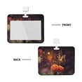 thumbnail image 2 of Cauagu Butterfly Sitting on a Flower for ID Badge Holder,Badge Holder with Windows Key Card Work Badge Sleeve for Office/ Factory/ID Credit Cards/Proximity Key Cards, 2 of 7