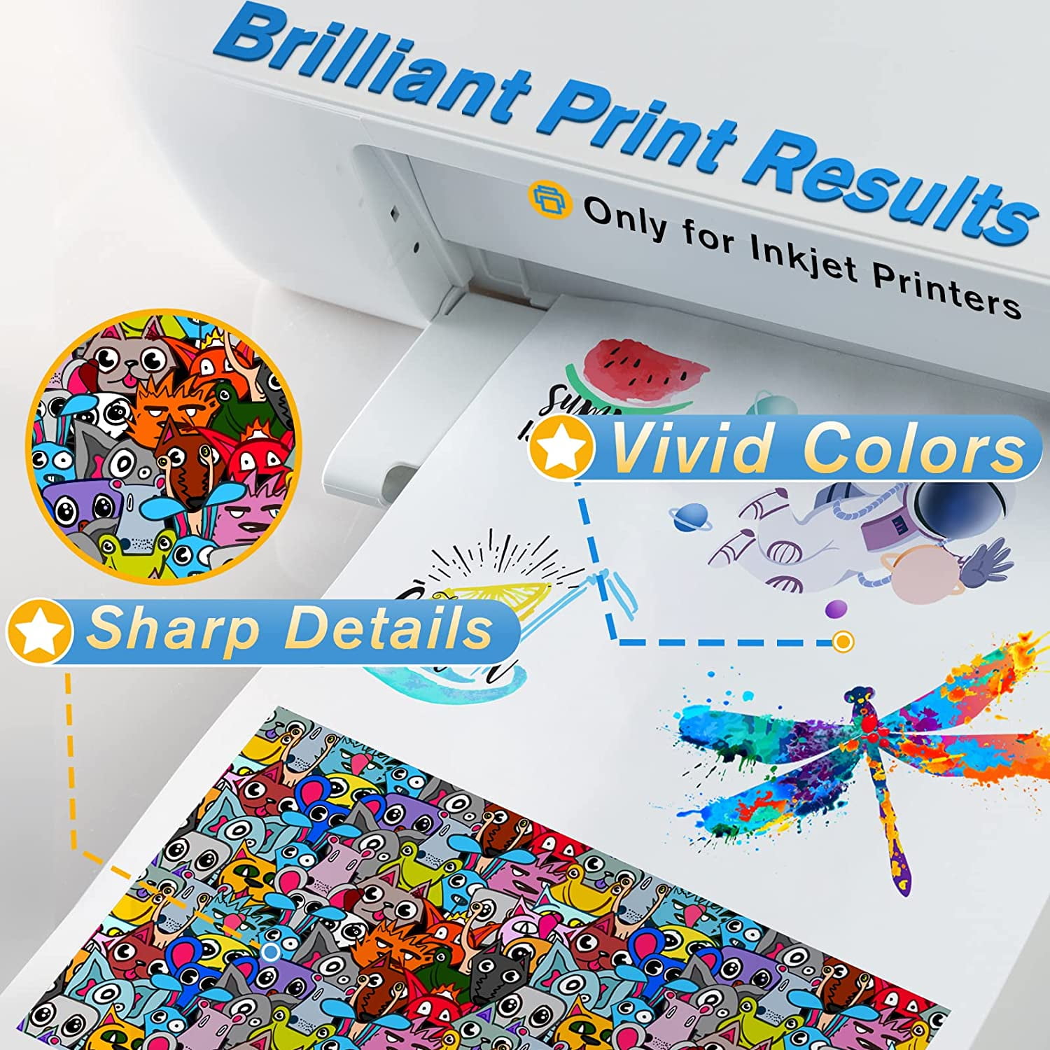 Inkjet Waterslide Decal Paper Ce/RoHS/Reach Approval - China Inkjet Waterslide  Decal Paper, Water Slide Decal Paper