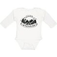 thumbnail image 3 of Inktastic Let's go on an Adventure Mountains Boys or Girls Long Sleeve Baby Bodysuit, 3 of 5