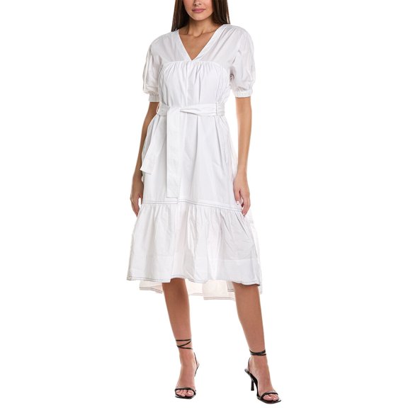 3.1 Phillip Lim womens Midi Dress, 0, White