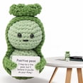 thumbnail image 4 of Crochet Positive Energy Knitted Wool Positive Energy Doll Wool Vegetable Doll, 4 of 4