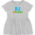 thumbnail image 3 of Inktastic DJ in Training Girls Baby Dress, 3 of 5