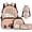 White Cat, variant on KUIFORTI Flower Capybara Fashion Kids Bookbag with Lunch Box Set 4Pcs Pencil Pouch Water Bottle Sleeve for Elementary Primary Middle School Boys Girls Student Gifts