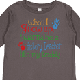 thumbnail image 4 of Inktastic History Teacher like Daddy Boys or Girls Long Sleeve Toddler T-Shirt, 4 of 5