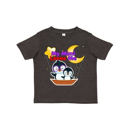 

Inktastic My Mimi Loves Me Penguin Gift Toddler Boy or Toddler Girl T-Shirt