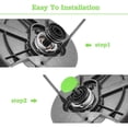 thumbnail image 3 of Paquete de 3 tapas de carretes para Greenworks 21332 21342 24 voltios 40v Weed Eater, 3 of 5