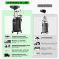 thumbnail image 5 of Waste Oil Drain Tank, 26.4 Gallon Capacity, Pneumatic Oil Extractor, 61 in. Suction/Drain Pipes, 3.17 Gallon Measuring Cup, <0.09MPa Vacuum, 5 of 7
