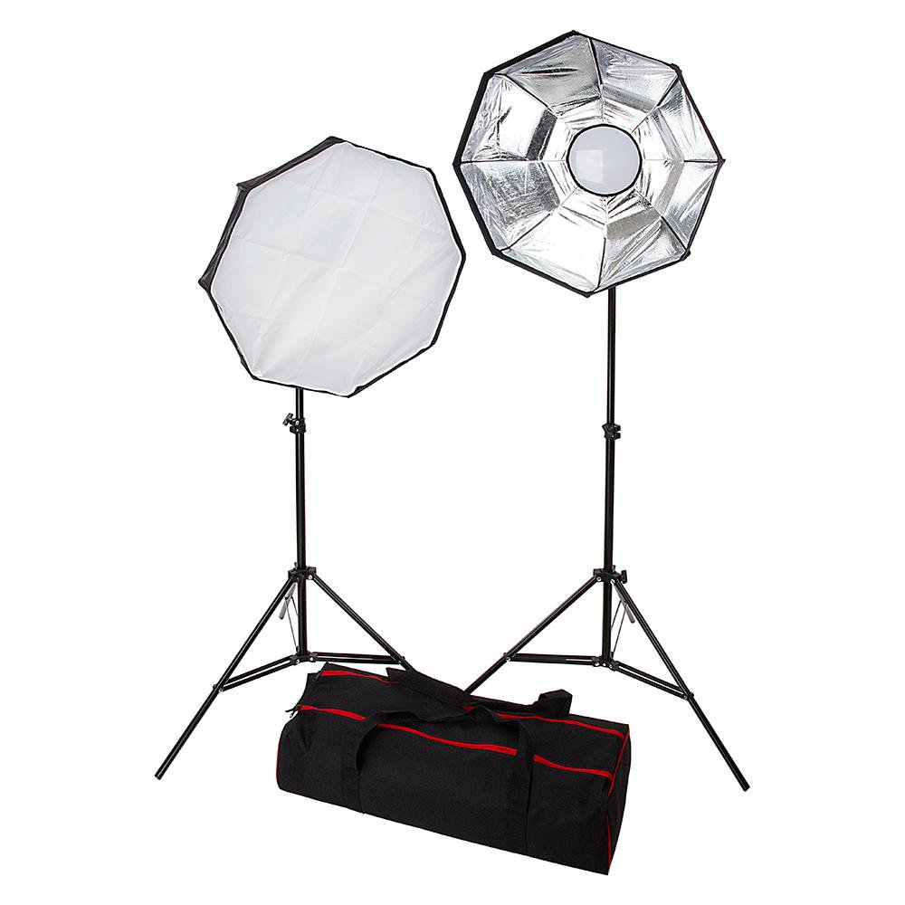 Fotodiox 2Light LED Photo and Video Softbox Continuous Dimmable