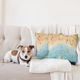 thumbnail image 4 of Ambesonne Graphic Beach Throw Pillow Cover 2 Pack, Cartoon Coast Fun, 16", Multicolor, 4 of 7