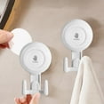 thumbnail image 1 of Organizadores de armario y almacenamiento, gancho adhesivo fuerte, sin perforaciones, para ropa de casa, baño, cocina, gancho adhesivo, resistente, que no deja marcas, gancho para colgar en la pared,, 1 of 6