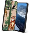 thumbnail image 1 of Compatible with Samsung Galaxy A32 5G Phone Case, Jungle-Theme-Monkey-Tiger-6 Case Silicone Protective for Teen Girl Boy Case for Samsung Galaxy A32 5G, 1 of 1