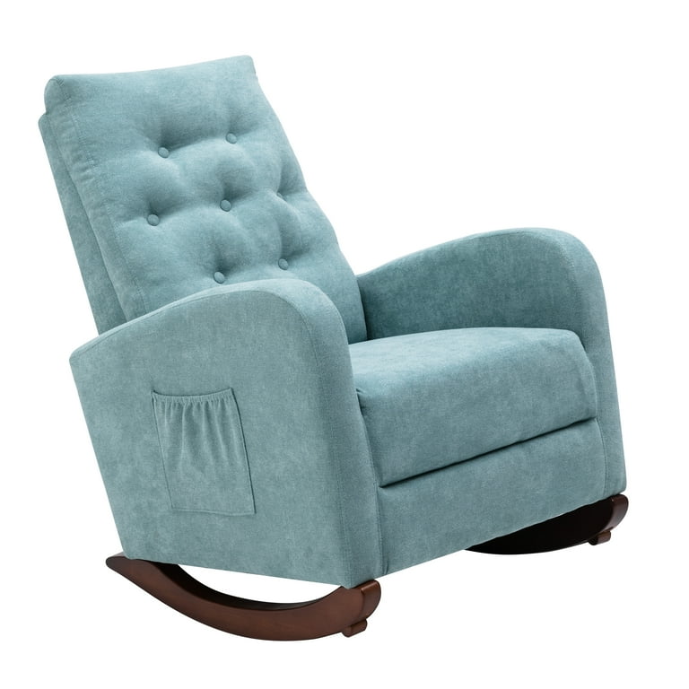 Green top nursery chair