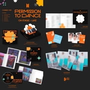 PERMISSION TO DANCE ON STAGE - LIVE (CONTACT Ver.) Outer Box & Memo + Photo Note + CD + Lyric Book + Postcard Set