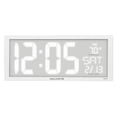 thumbnail image 3 of Reloj LED AcuRite de 14.5 pulgadas multicolor con temperatura 75160 M, 3 of 7