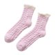 thumbnail image 5 of Calcetines borrosos para mujeres. Calcetines Deportivos para Mujer - Púrpura, talla inconfundible Púrpura Magideal Calcetines borrosos para mujeres., 5 of 6