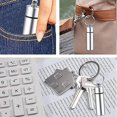 thumbnail image 5 of 3 Small Assorted Silver Aluminum Pillars - Mini Travel Pill Box - Forecast - Great for People, Camping, Travel, 5 of 5