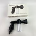 thumbnail image 4 of Caxamer Spray nozzles for garden hoses,Garden Hose Nozzle, High Pressure Hose Spray Nozzle 8 Way Spray Pattern One-Touch Sprayer for Watering Plants, Lawn, Patio, Car Wash, Cleaning，Showering Pet, 4 of 9