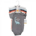 thumbnail image 2 of Hudson Baby Infant Boy Cotton Bodysuits, Mighty Fun Dino, 9-12 Months, 2 of 2