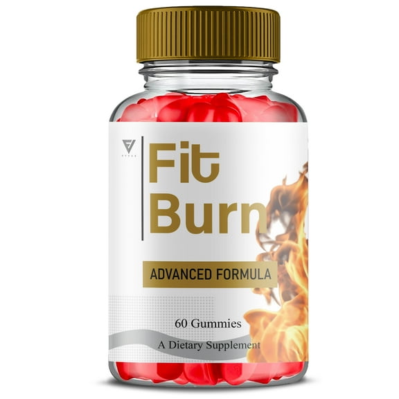 Fit Burn Gummies, FitBurn Keto ACV Health and Wellness (60 Gummies)