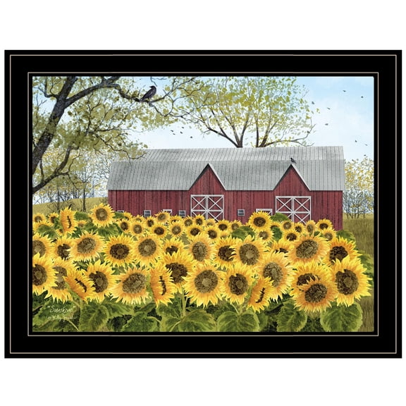 TrendyDecor4U Sunshine By Billy Jacobs Ready To Hang Framed Print BJ1134A-704G