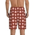 thumbnail image 4 of Lsque Cute Pig with Coins Mens Sleep Pajama Shorts,Short Pajama Pants, Cotton Ultra-Soft Knit-4X-Large, 4 of 9