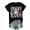 Black(A01), variant on XIJUREN Halloween Shirts for Women Spooky Season Leopard Ghost Graphic T Shirt Short Sleeve Crew Neck Casual Fall Halloween Pullover Tops S