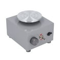 thumbnail image 3 of Pottery Wheel, Gray Rust Proof Turntable Mini Pottery Wheel Alloy Plastic With Water Basin For School Teaching For Kids, 3 of 8