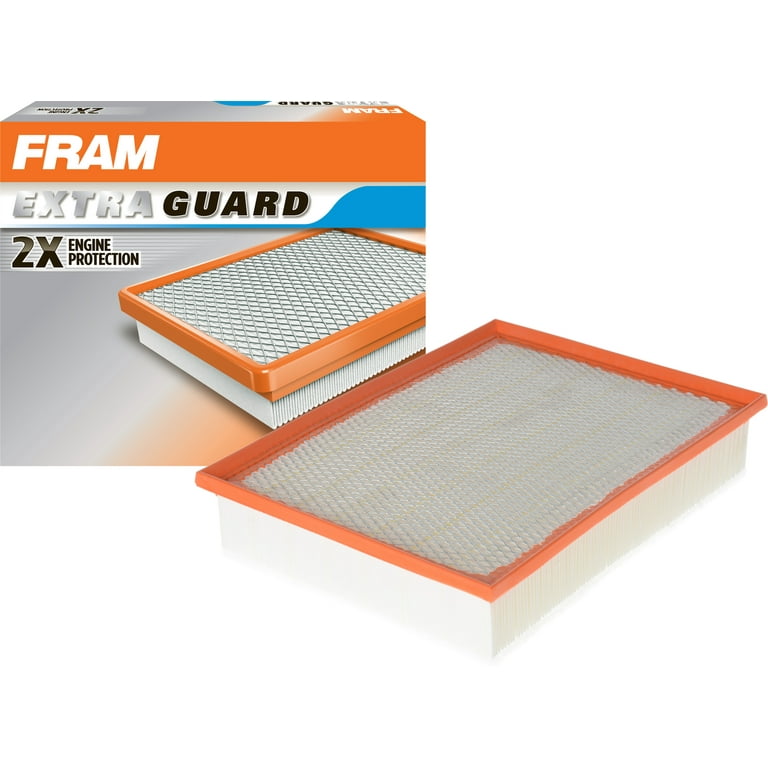 Extra Guard Rigid Oval Engine Air Filter Replacement, Easy Install W