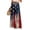 #01 Dark Blue, variant on Womens 250th Anniversary Pajama United States American Flag Print Slit Baggy Pants Wide Leg Elastic High Waist Classic Fit Casual Lounge Pants, #01 Red, L