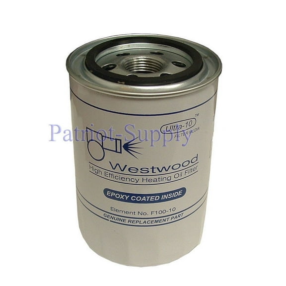 Westwood F100-10 Spin-On Oil Filter Element F100.  Ultra-10 Spin-On Fuel Filters