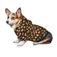 thumbnail image 6 of Uemuo Burger Fries for Winter Dog Hoodie Sweatshirts with Pockets Warm Dog Clothes for Small Dogs Chihuahua-Medium, 6 of 8