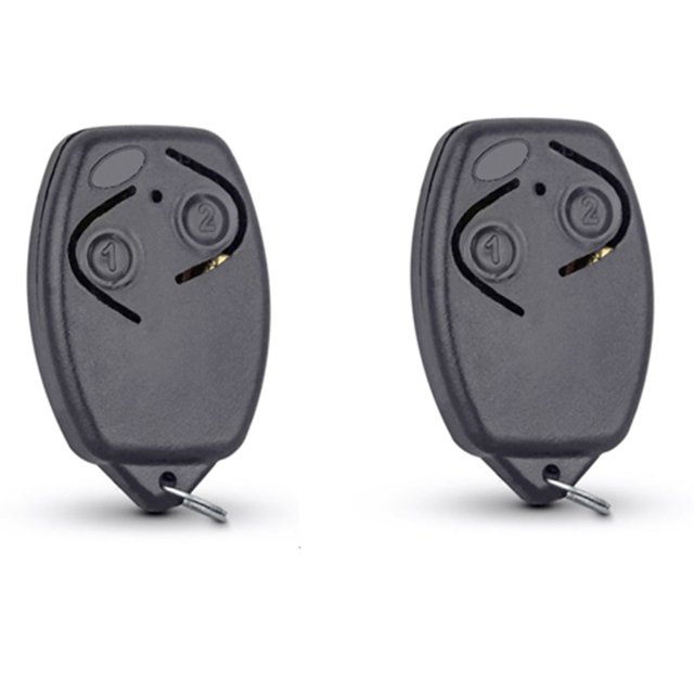 Controlador de Puerta ROSSI Control de 2 Piezas Control Remoto para Abridor de Puerta de Garaje 433,92 MHz