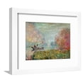 thumbnail image 1 of The Boat Studio on the Seine, 1875, Scenic Framed Art Print Wall Art by Claude Monet Sold by Art.Com, 1 of 5