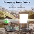 thumbnail image 4 of Linterna de Camping PopoIron con Batería Recargable de 5000mAh, 4 of 8