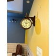 thumbnail image 4 of Jefferson & Smith Vintage Wooden Wall Clock with Pendulum – Antique Victorian Style, Silent Quartz Movement, Roman Numerals, Decorative Home & Office Clock, 4 of 4
