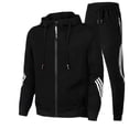 thumbnail image 1 of Men's European And American Style Relaxed Leisure Color Block Autumn And Winter 3D Sports Suit, 1 of 3
