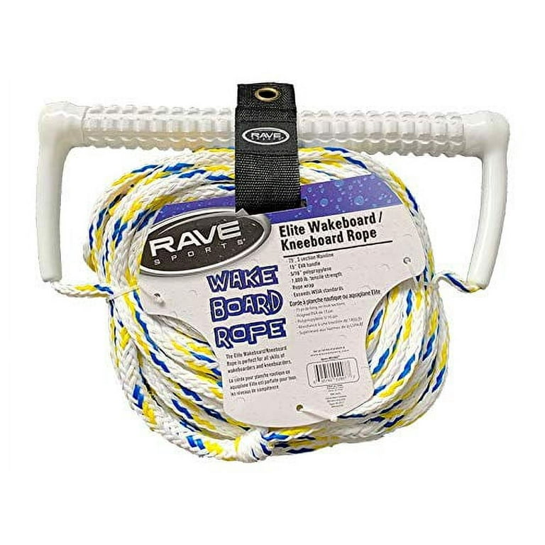 RAVE 3-Section Wakeboard/Kneeboard Rope(70-feet) - Walmart.com