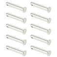 thumbnail image 1 of Round Clevis Pins, Multifunction Long Service Life Flat Head Clevis Pins  For Linear Moving Parts, 1 of 8