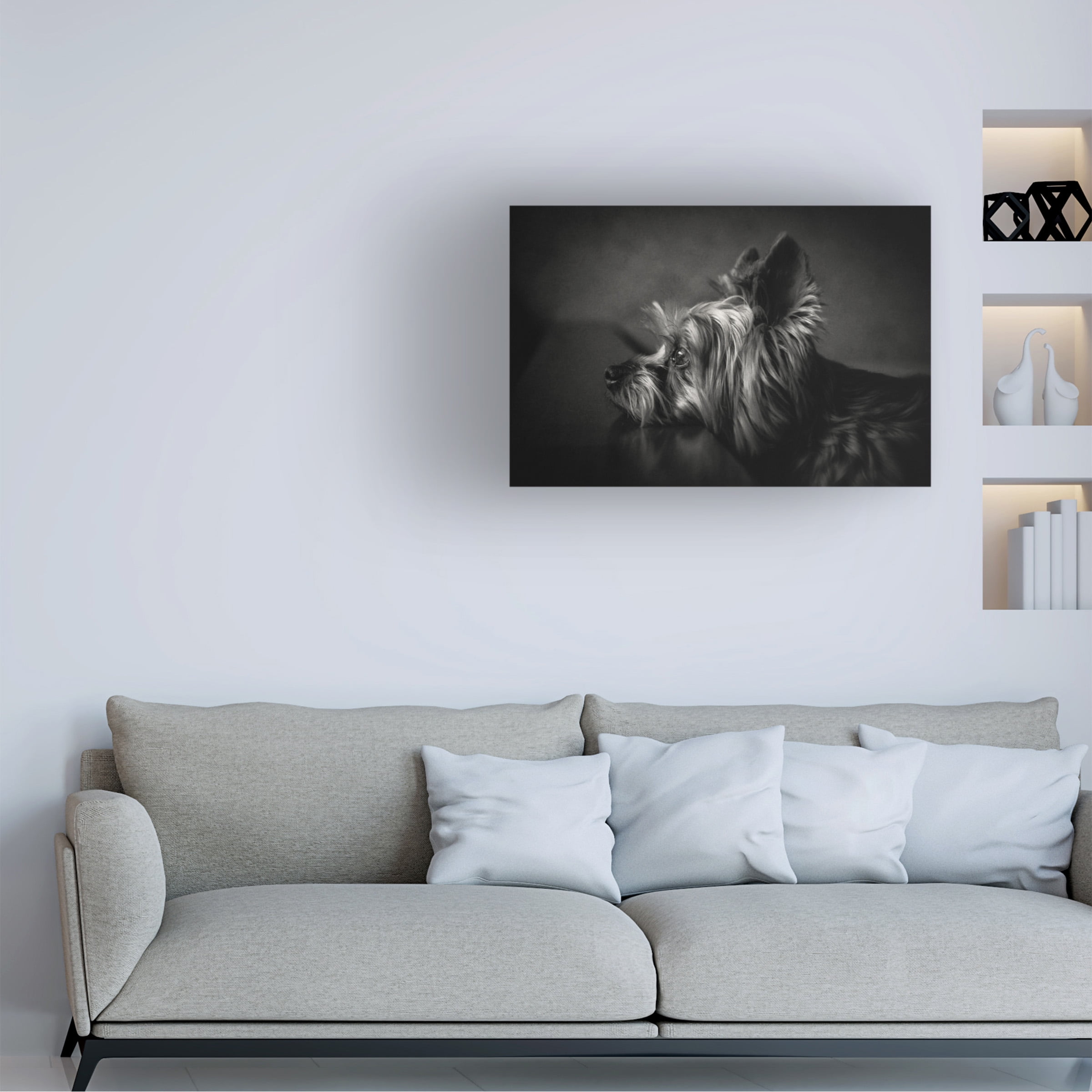 Krisztina Lacz 'I Have Been Waiting For You ...' Canvas Art