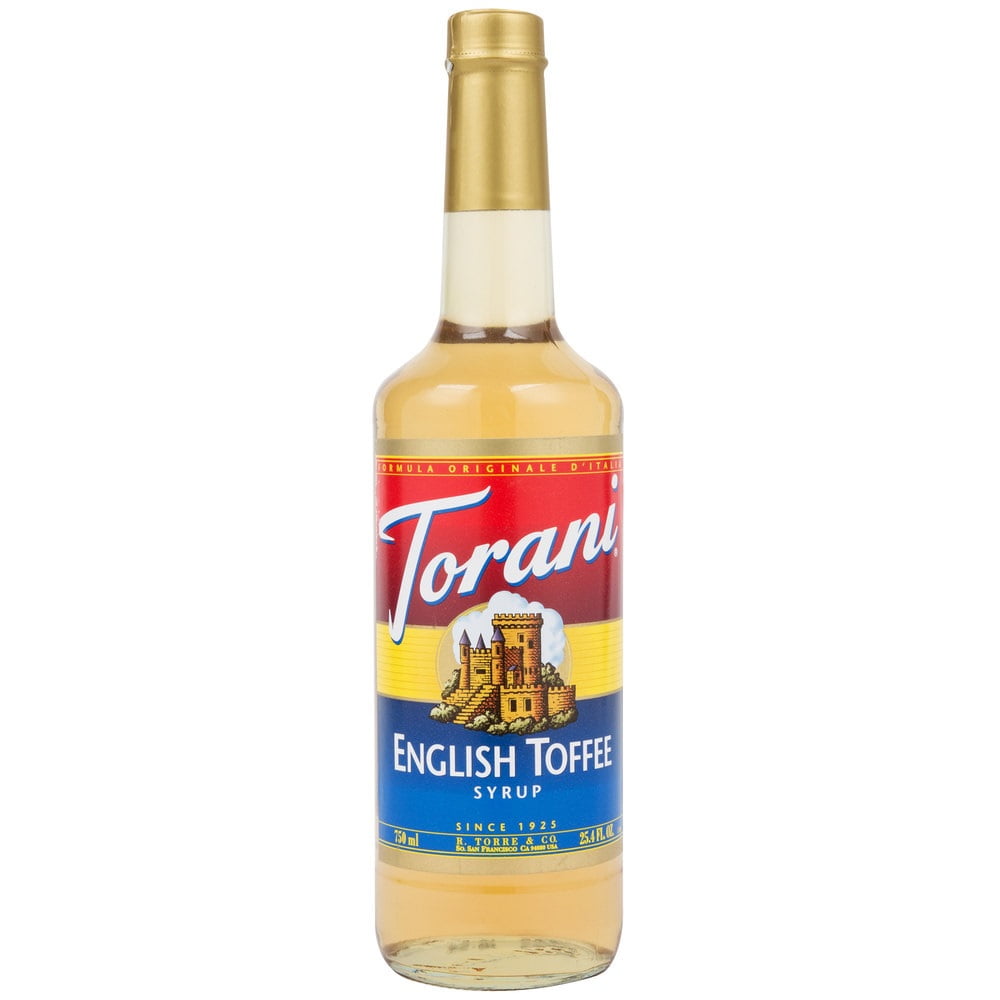 Torani Syrup English Toffee PET 750 ml